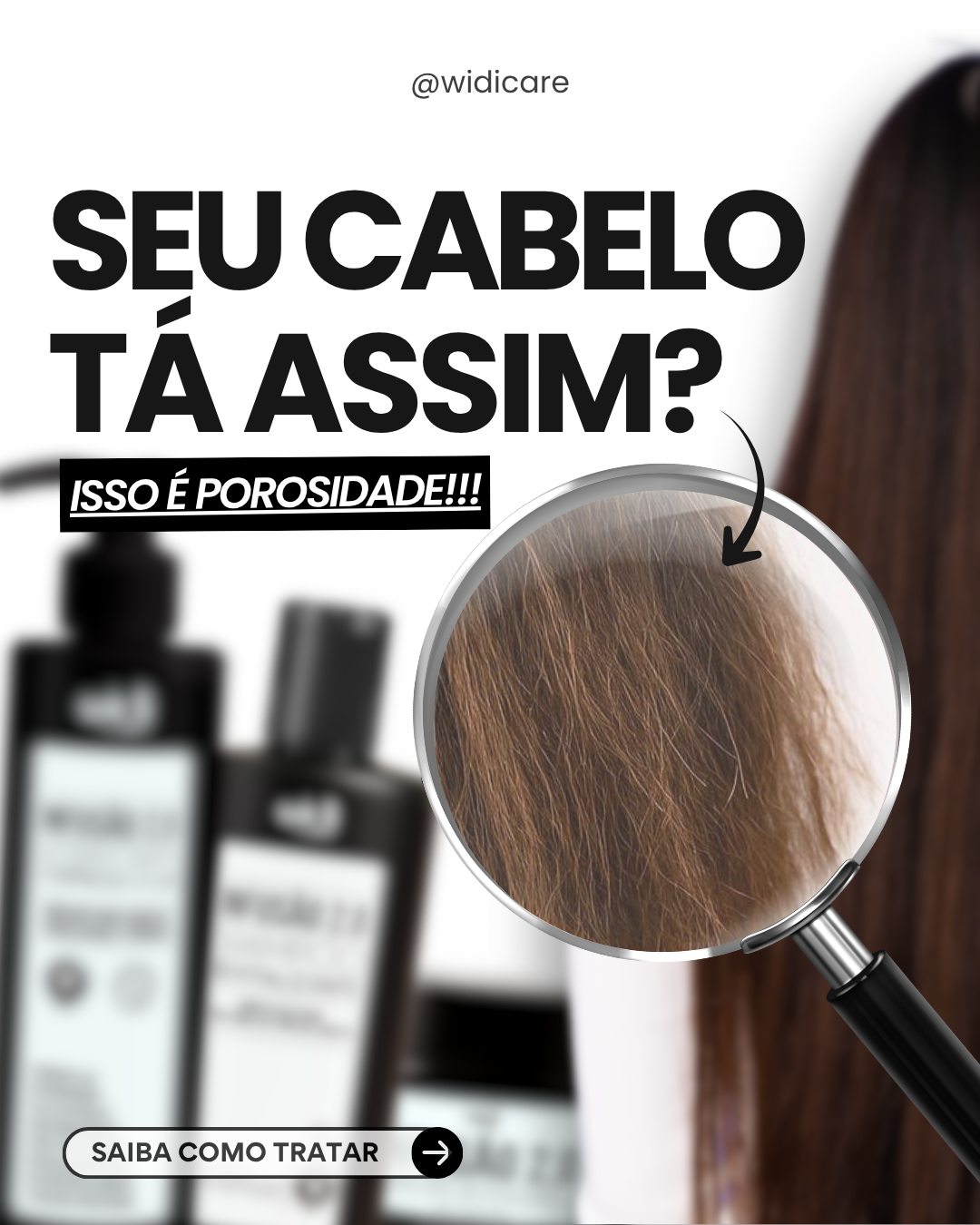 Cabelo poroso e ressecado? Saiba por que a acidificação é o segredo! 